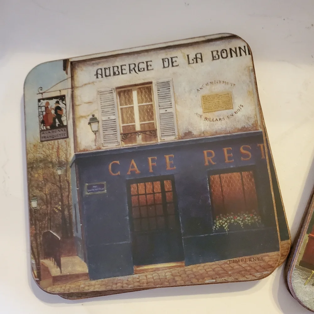 Scenes Of Paris Coasters Set Of 10